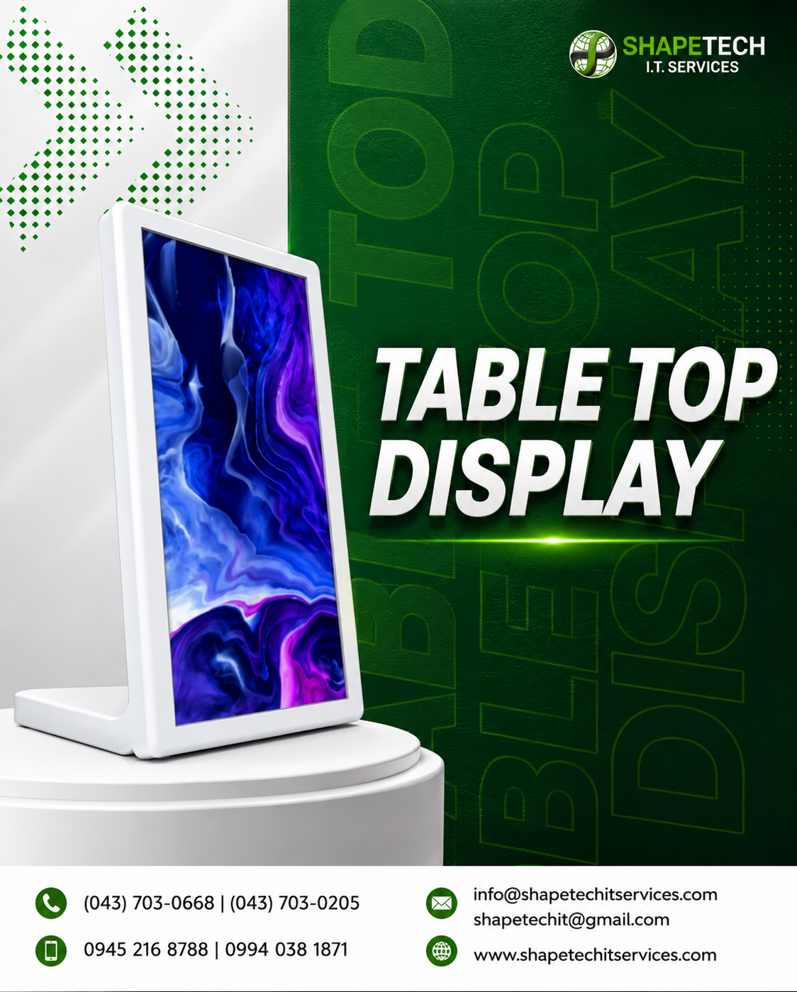 Table Top Display